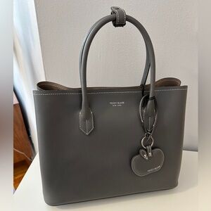 Teddy Blake Vanessa Palmelatto Grey handbag. Never carried